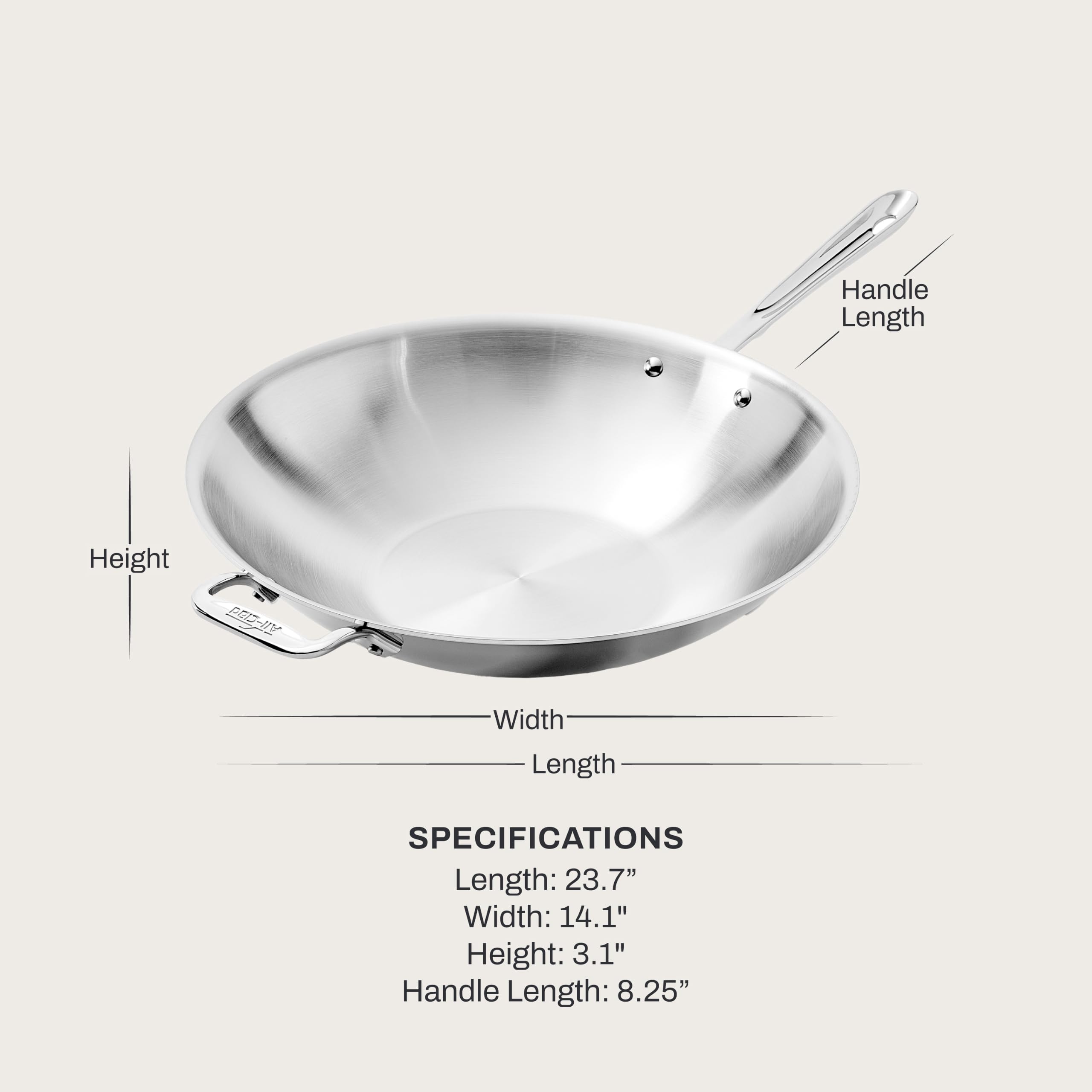Amazon.com: All-Clad D3® Stainless Steel 14
