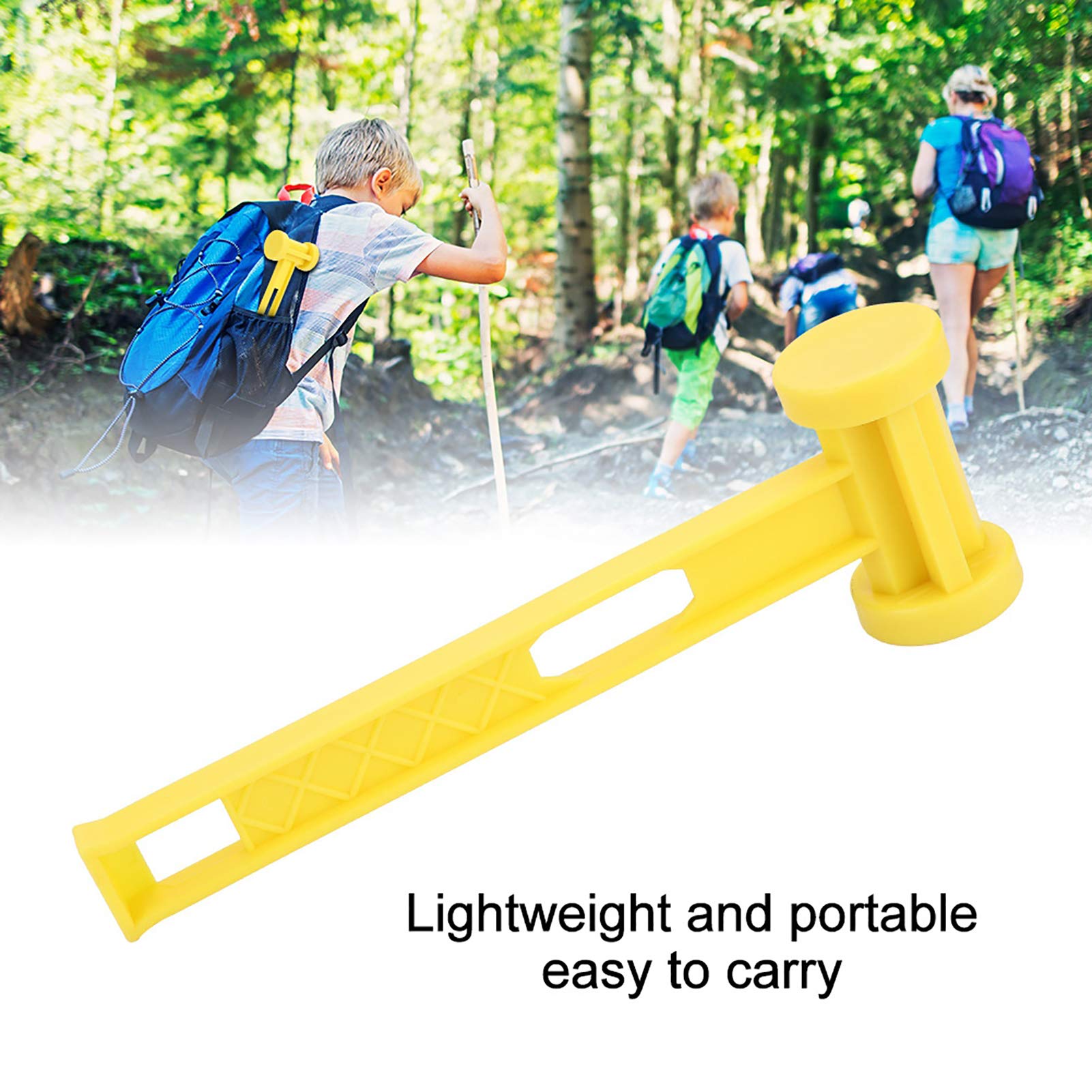 Agatige Marteau de Tente, Marteau de Pointes de Tente Portable pour Camping de Plage en Plein air