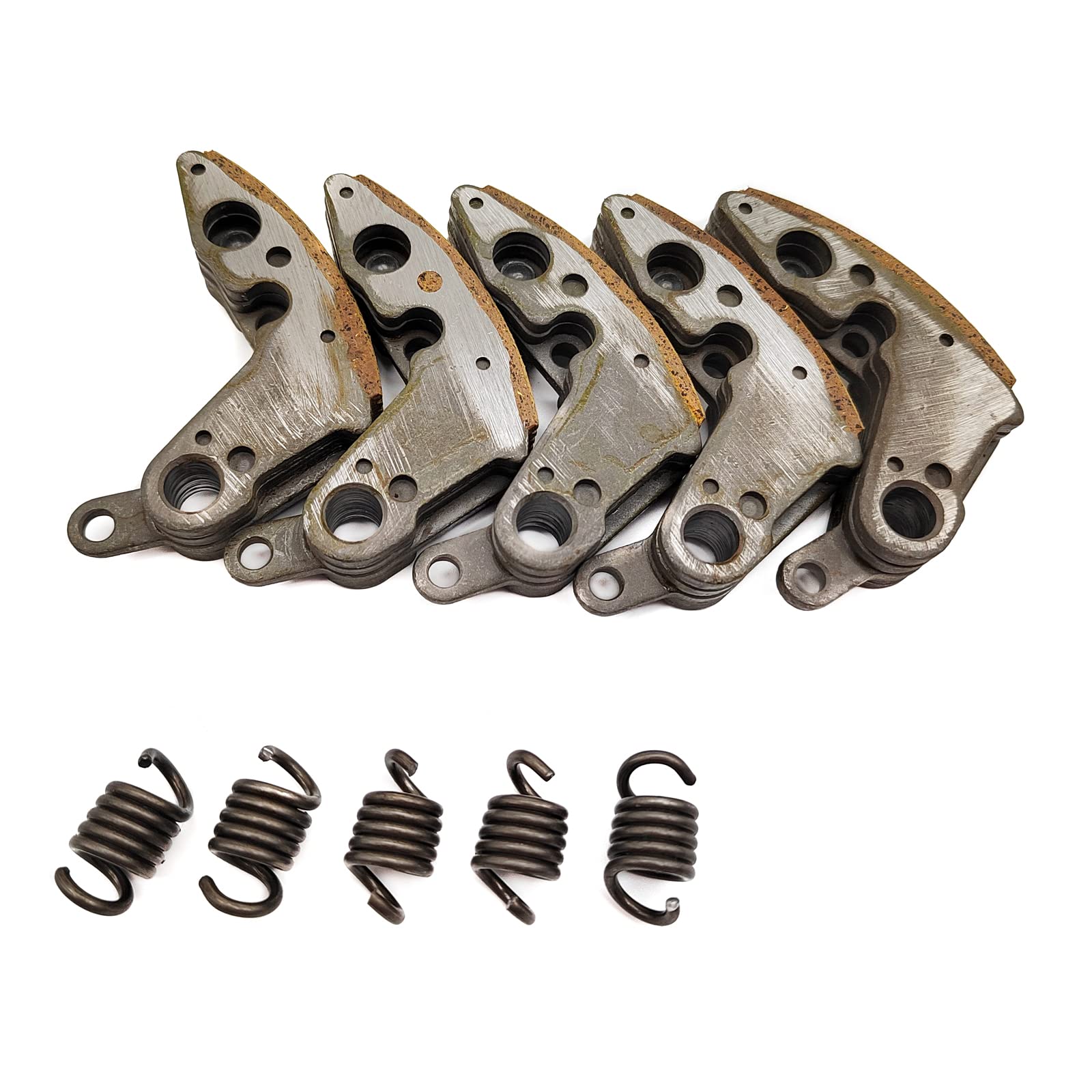 5 pièces adaptées for CF Moto CF500 500CC CF625 Plaquettes d'embrayage d'entraînement avec Ressort for ATV UTV Go Kart Quad Bike pièces 0180-054200 Les pièces