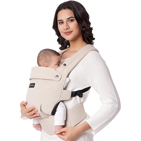 Momcozy Baby Carrier Newborn to Toddler with Enhanced Head and Lumbar Support