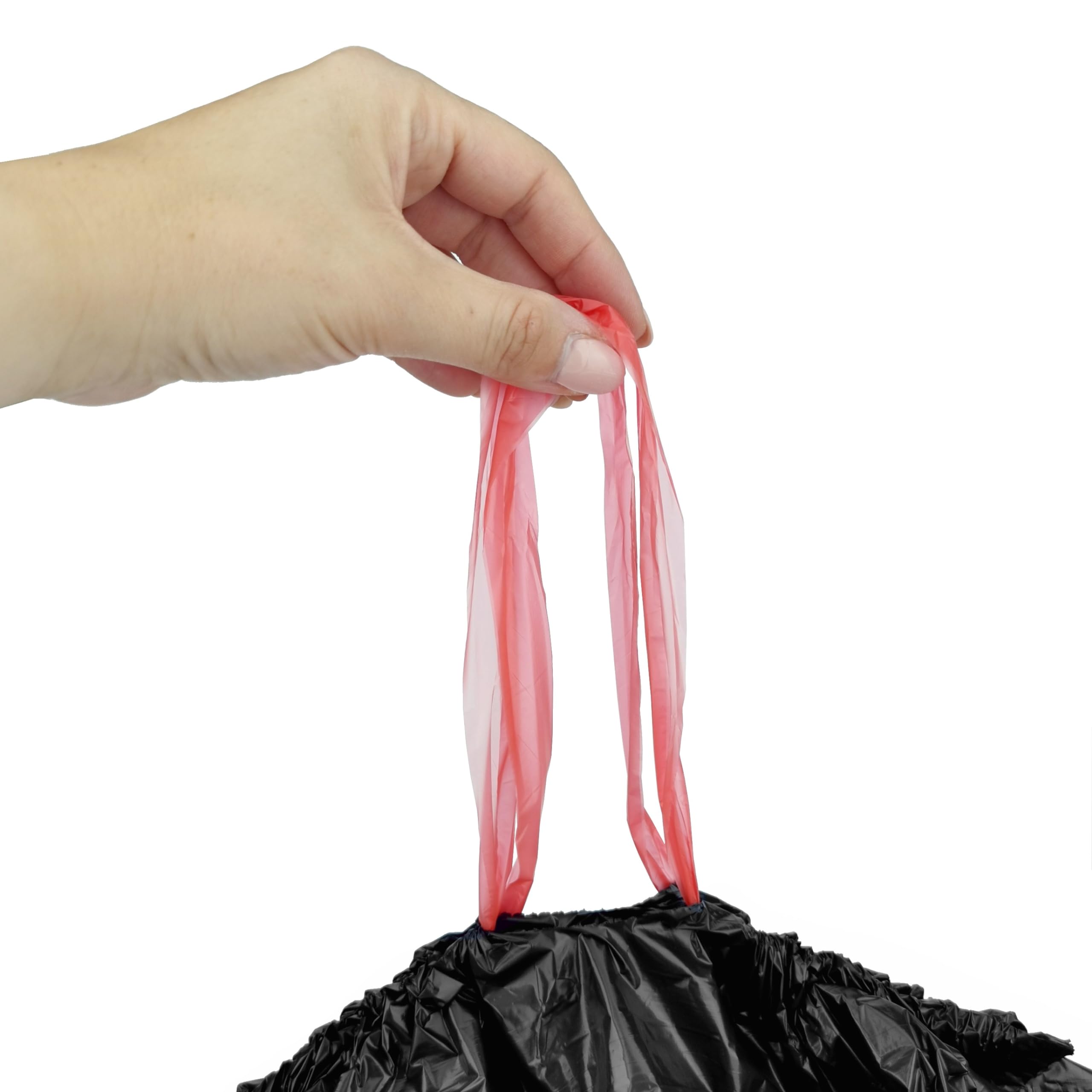 Sacchi Spazzatura D.RECT 60L - 50 Pezzi Per Riciclo, Cucina E Rifiuti Sanitari Colore Rosso - Foto 10