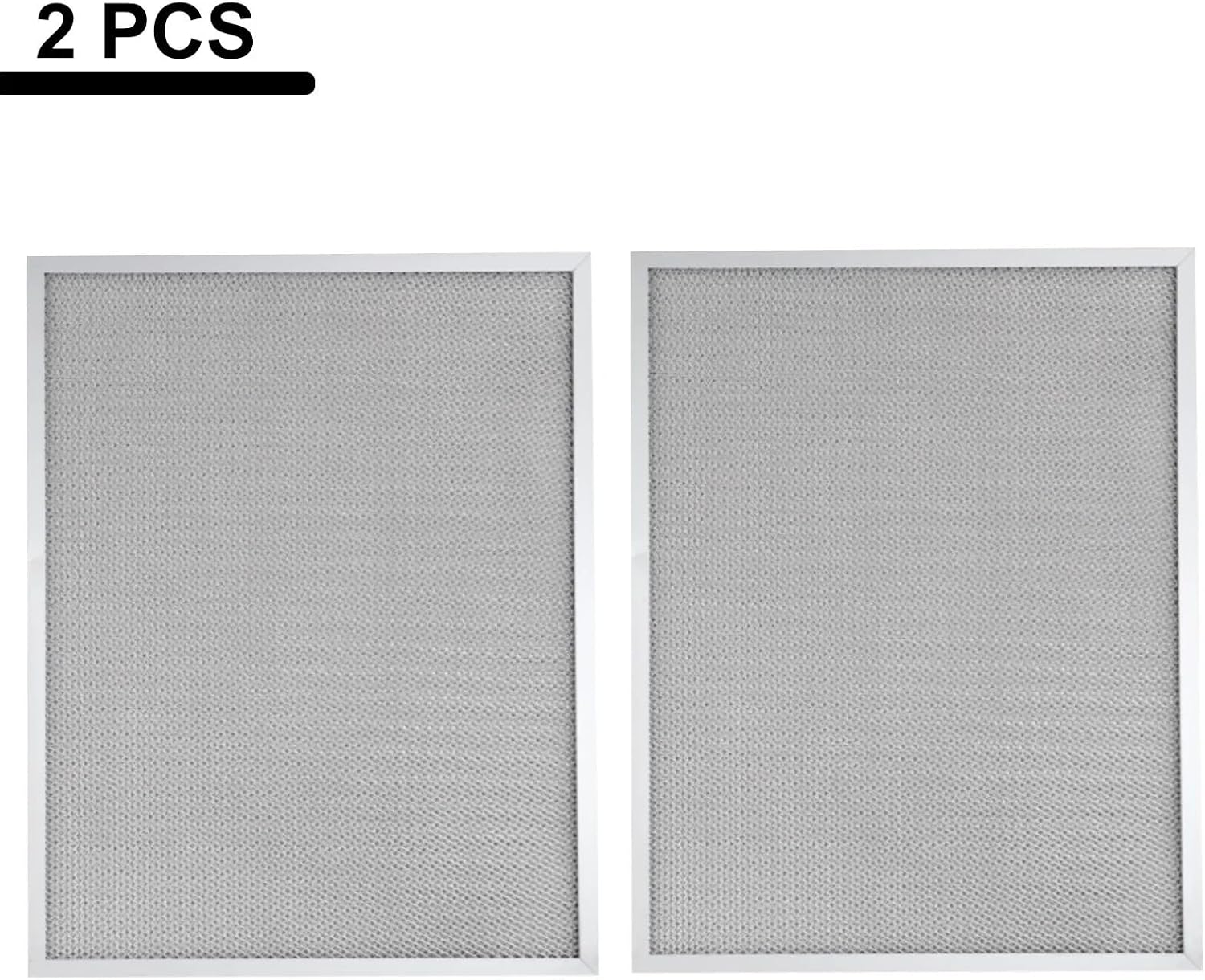 2PCS Range Hood Filters Aluminum Filters，Compatible For Robinhood，288X362mm For 103793 2 X Range Hood Accessories Cleaning Replacement Part