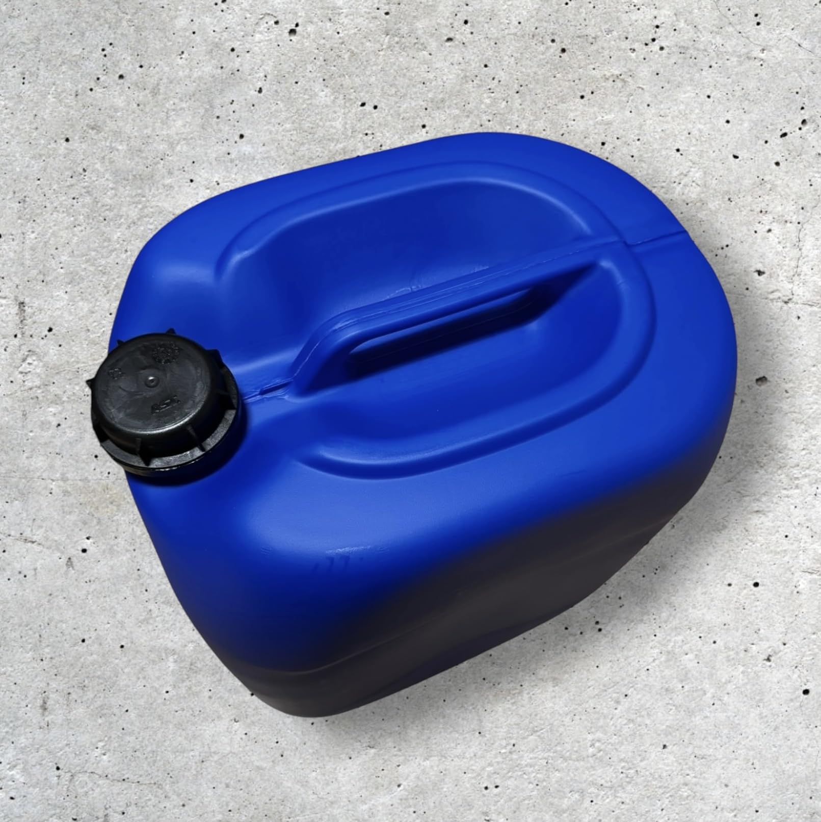 American Style - Lot de 3 x Bidon Jerrican Plastique 30 Litres bleus PEHD avec Bouchon DIN 61 | Empilable, Alimentaire, Résistant | Stockage Eau, Huiles, Produits Chimiques