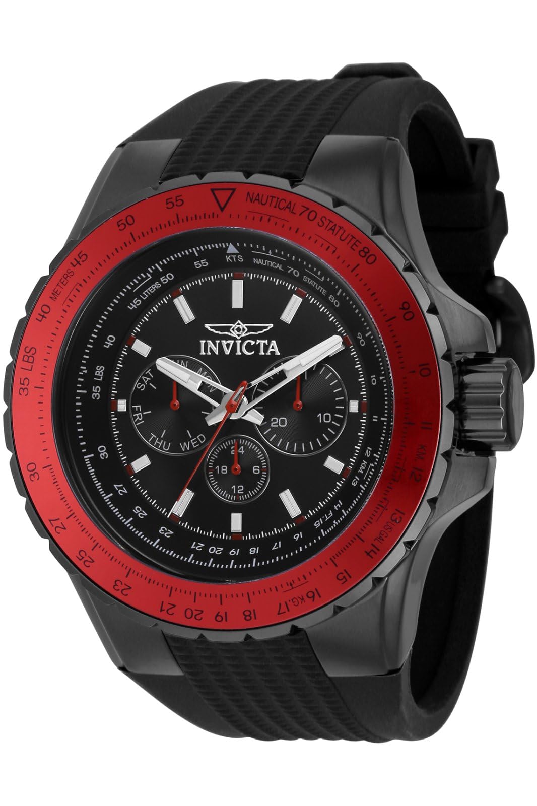 Invicta Aviator Analog Black Dial Mens Watch - 39303 (B08F742Z47) Amazon Price History, Amazon Price Tracker
