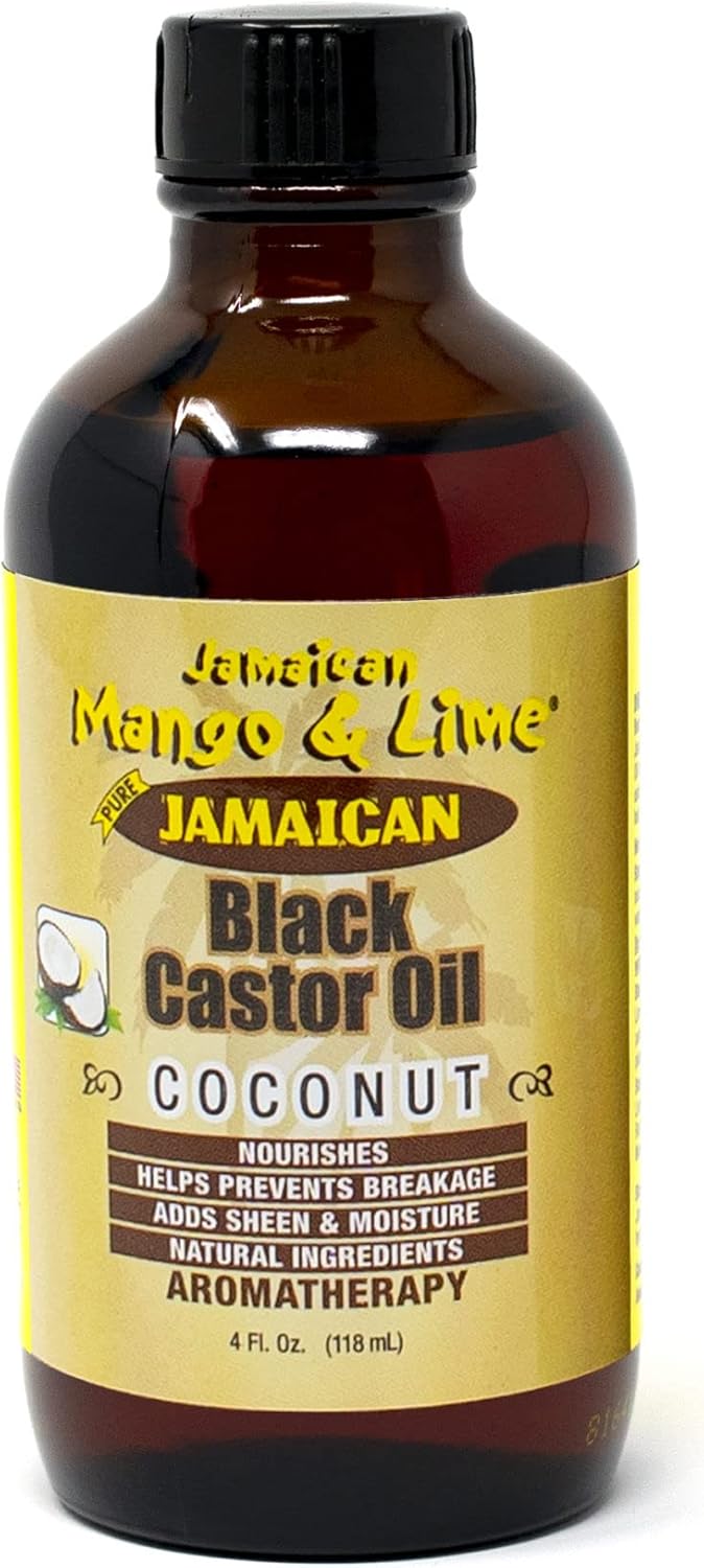 Jamaican Mango Black Castor Oil, Coconut, 4 Ounce