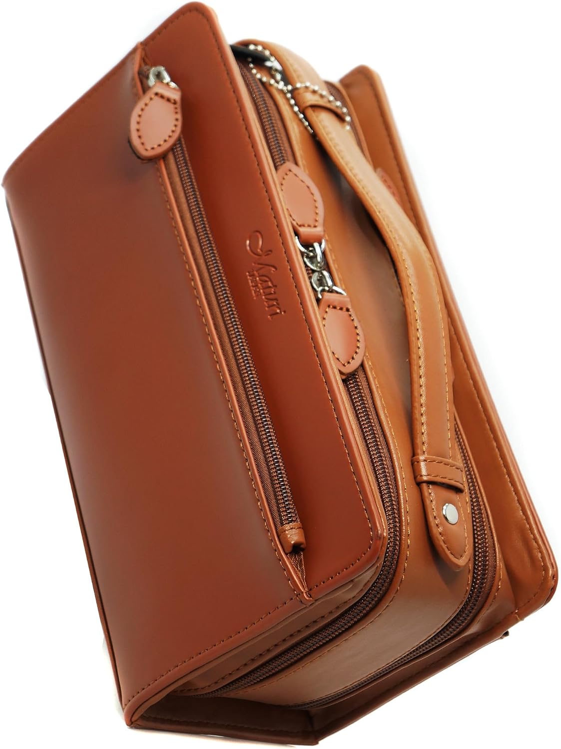 オールドコーチ 4145 バニティ アクセサリーポーチ ブラウン オール