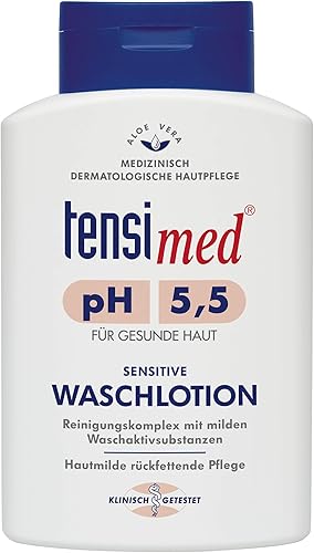 Tensimed Sensitive Waschlotion 500 ml, seifenfreie Reinigung, mit Aloe Vera, spe