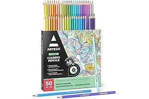 Arteza Pastel Colored Pencils: Vibrant Hues for Artists of All Levels