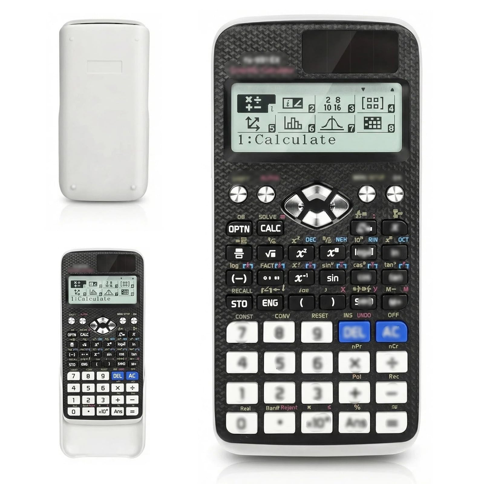Puniama Scientific Calculator 552 Functions, Natural Display 10+2 Digits, Dual Power Solar & Battery, Advanced Engineering Calculator for School, Exam, Students, University & Office