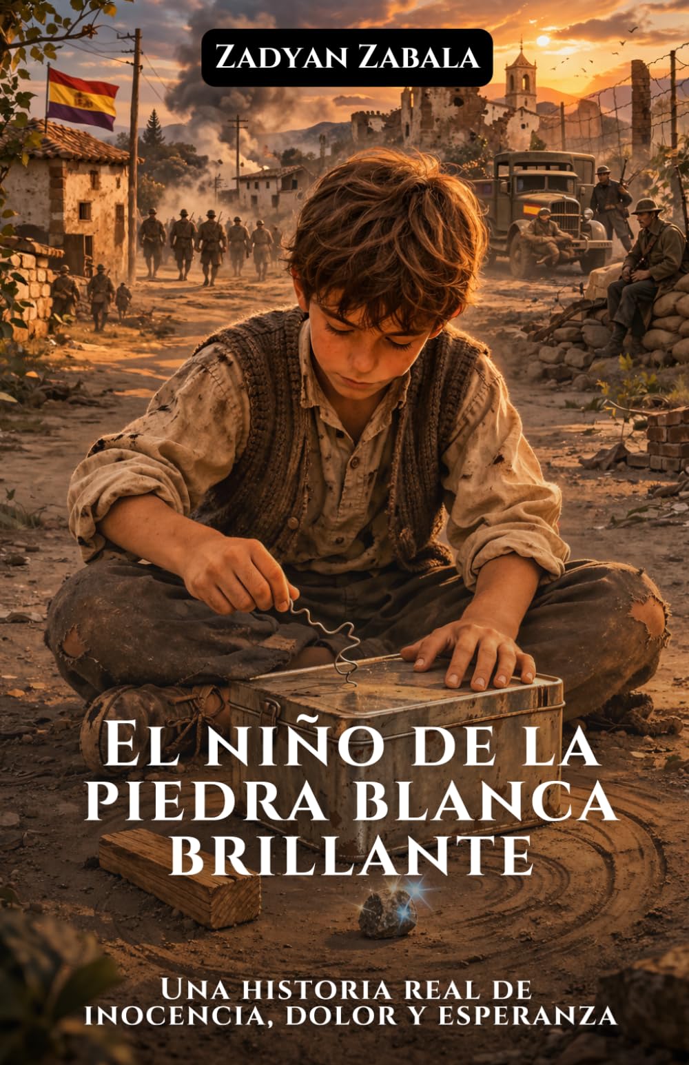 El niño de la piedra blanca brillante: Una historia real de inocencia, dolor y esperanza