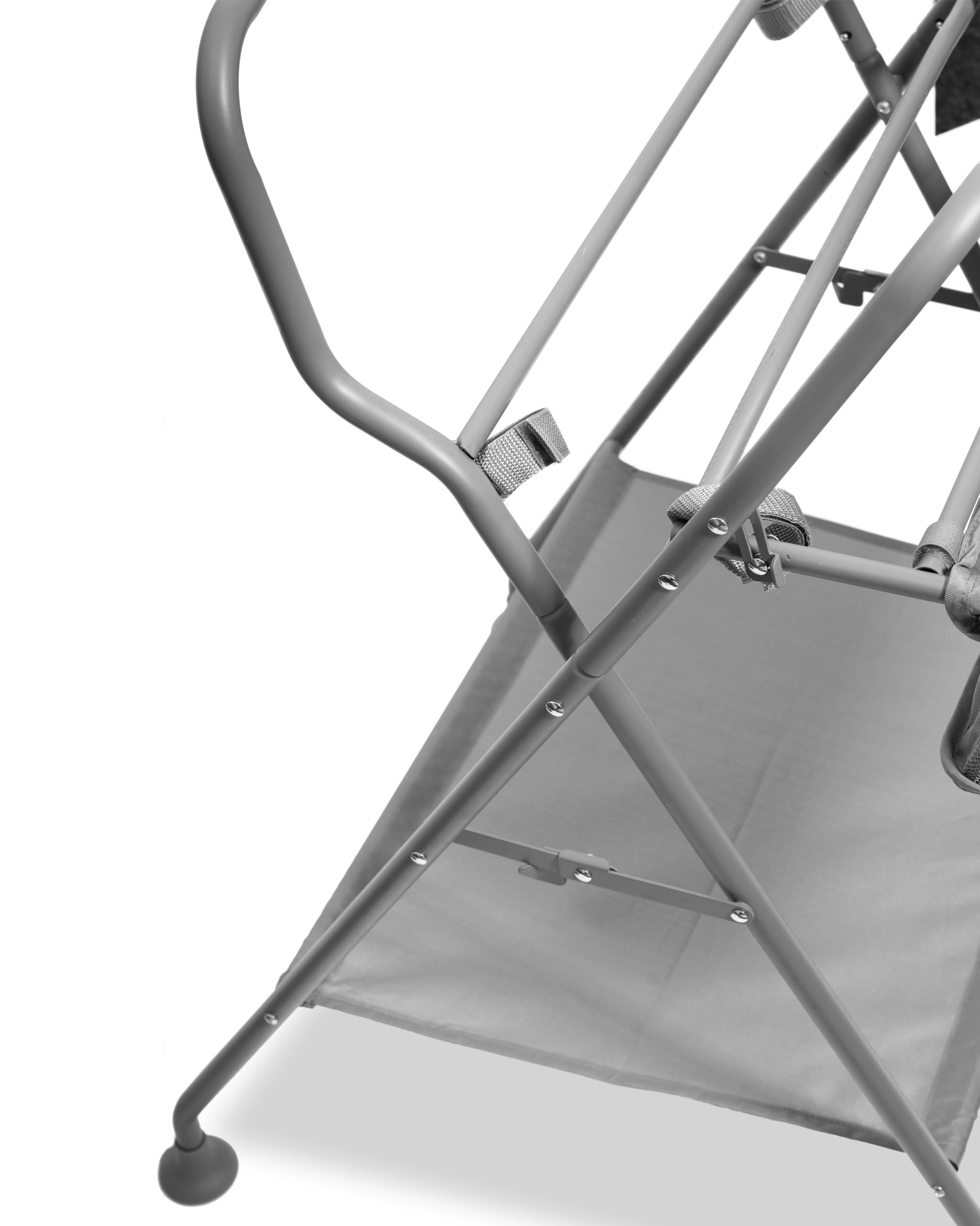 Twistshake Support Pliable pour Baignoire de Bébé avec Rangement et Tuyau d'Évacuation | Pieds Antidérapants