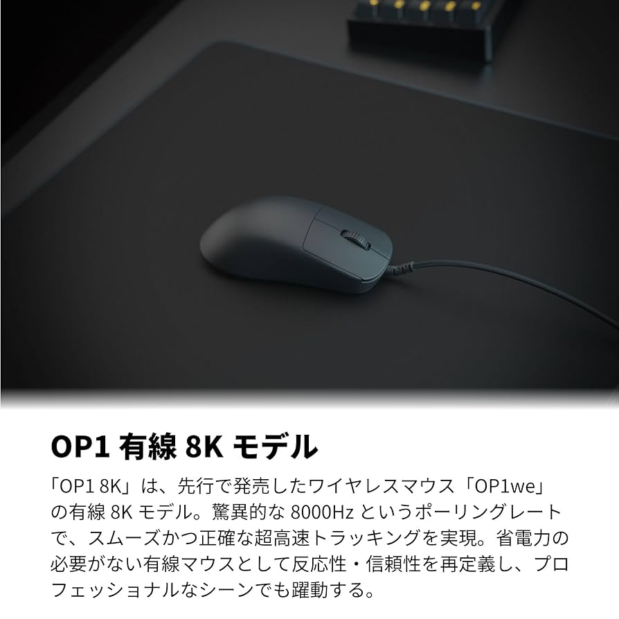 【使用3時間】Endgame Gear OP1 8K Endgame Gear OP1 8K: The TechPowerUp Review : r/MouseReview