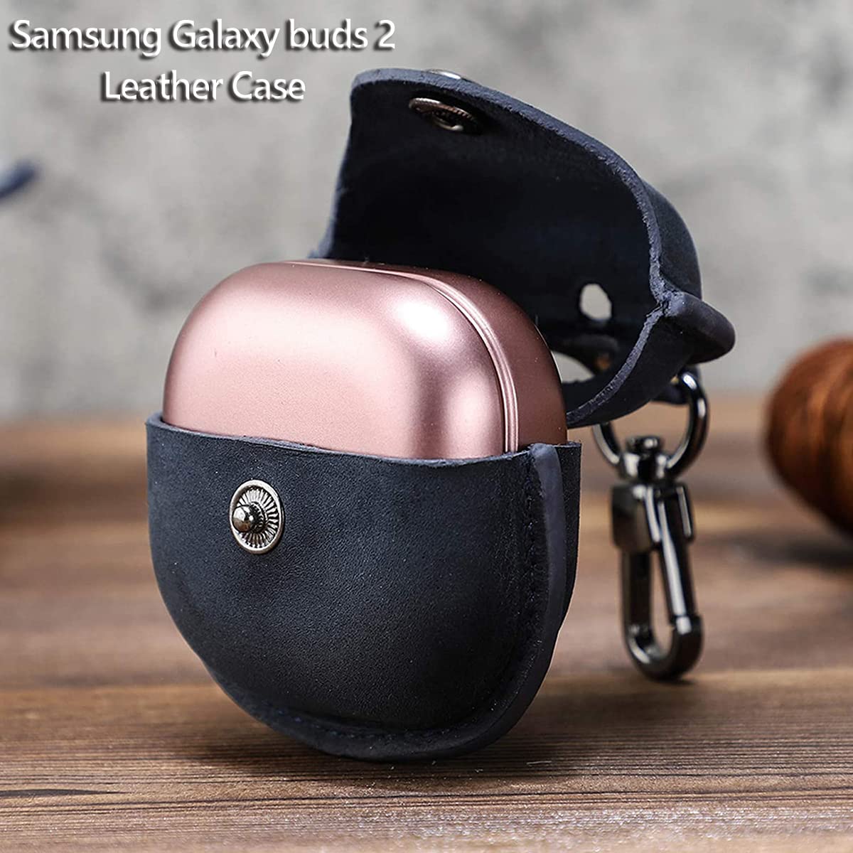 Amazon.co.jp: Samsung Galaxy Buds 2 イヤホンケース 2021に対応 本革