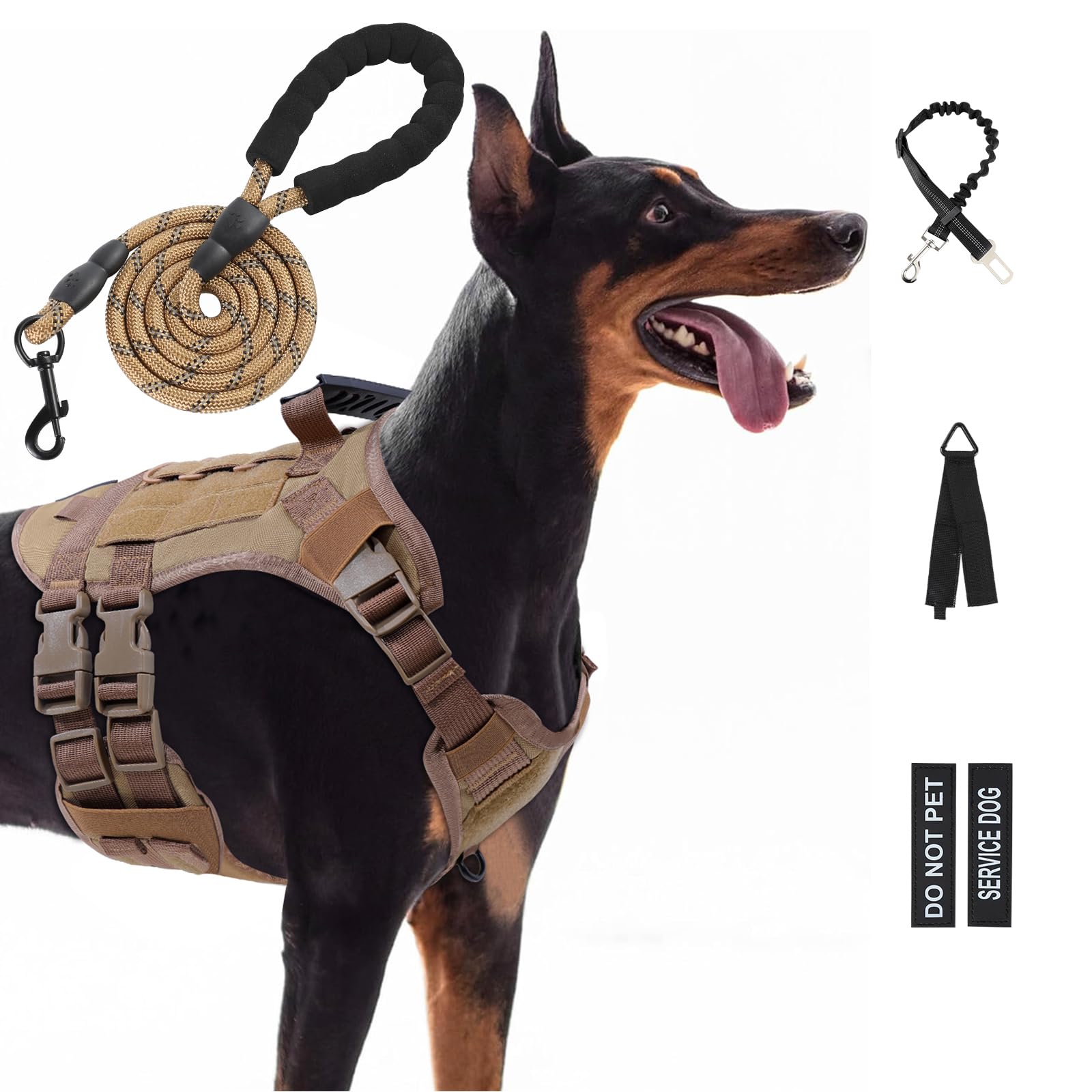 Service Dog Tactical Vest For Small Dogs No Pull Tactical Dog