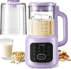 N4 Nut Milk Maker, 50OZ Automatic Plant-Based Milk Machin…