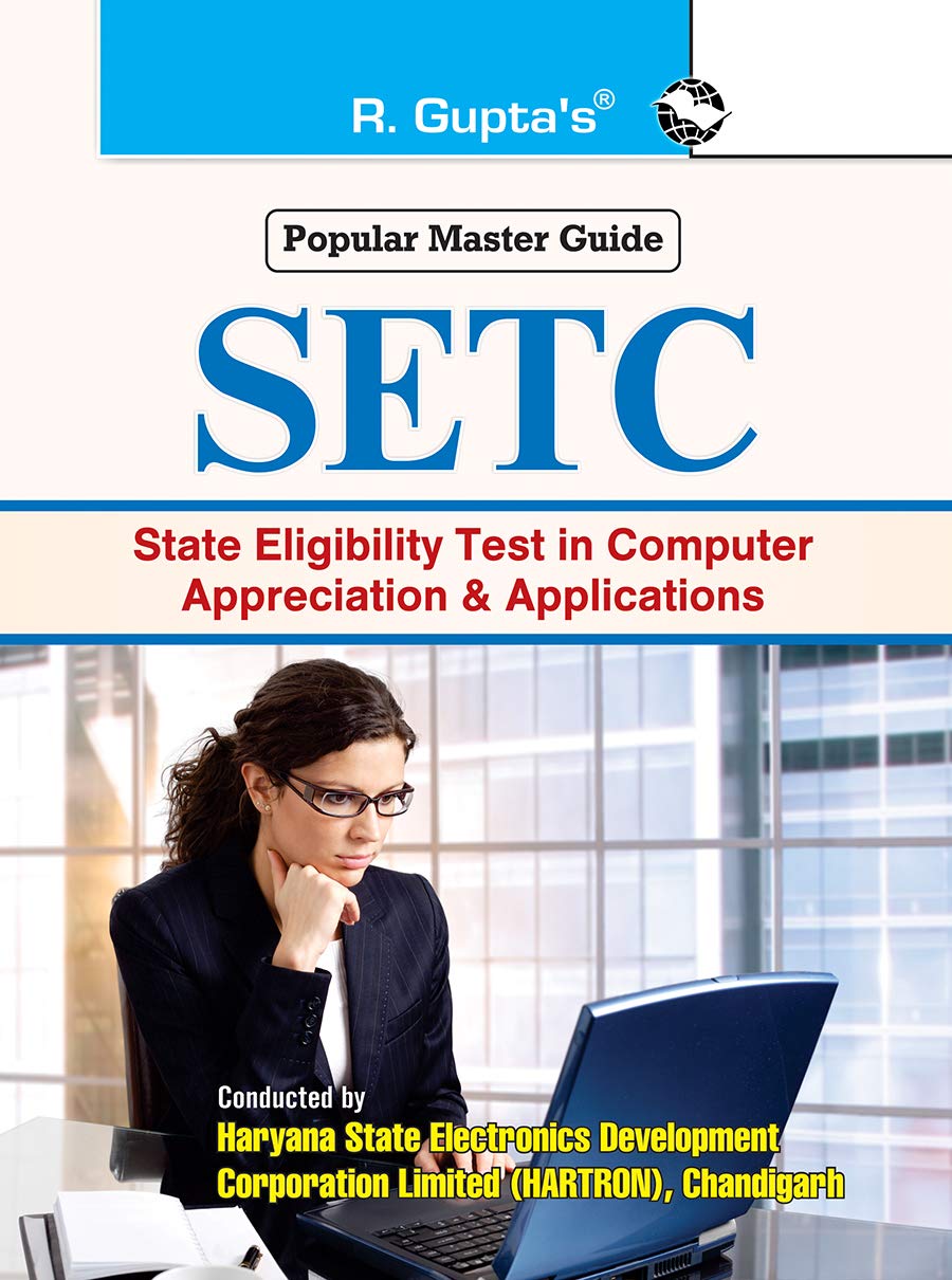 SETC: Haryana State Eligibility Test in Computer Appreciation & Applications Paperback – Print, 1 October 2024