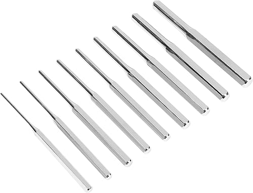 Miniatura 4 de Sealey Ak9109M - Juego de punzones de rodillo (9 piezas, 0.118-0.472 in)