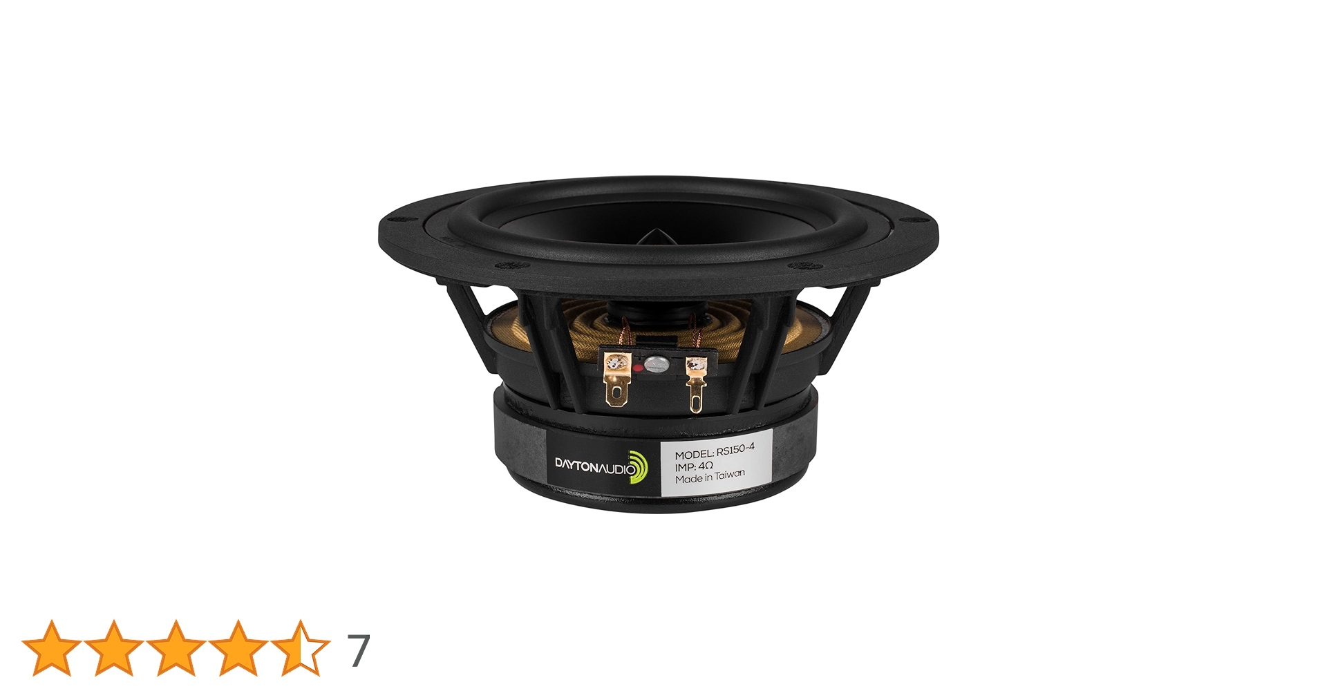 Amazon | 【国内正規品】Dayton Audio RS150-4 15cm ウーファー 4Ω