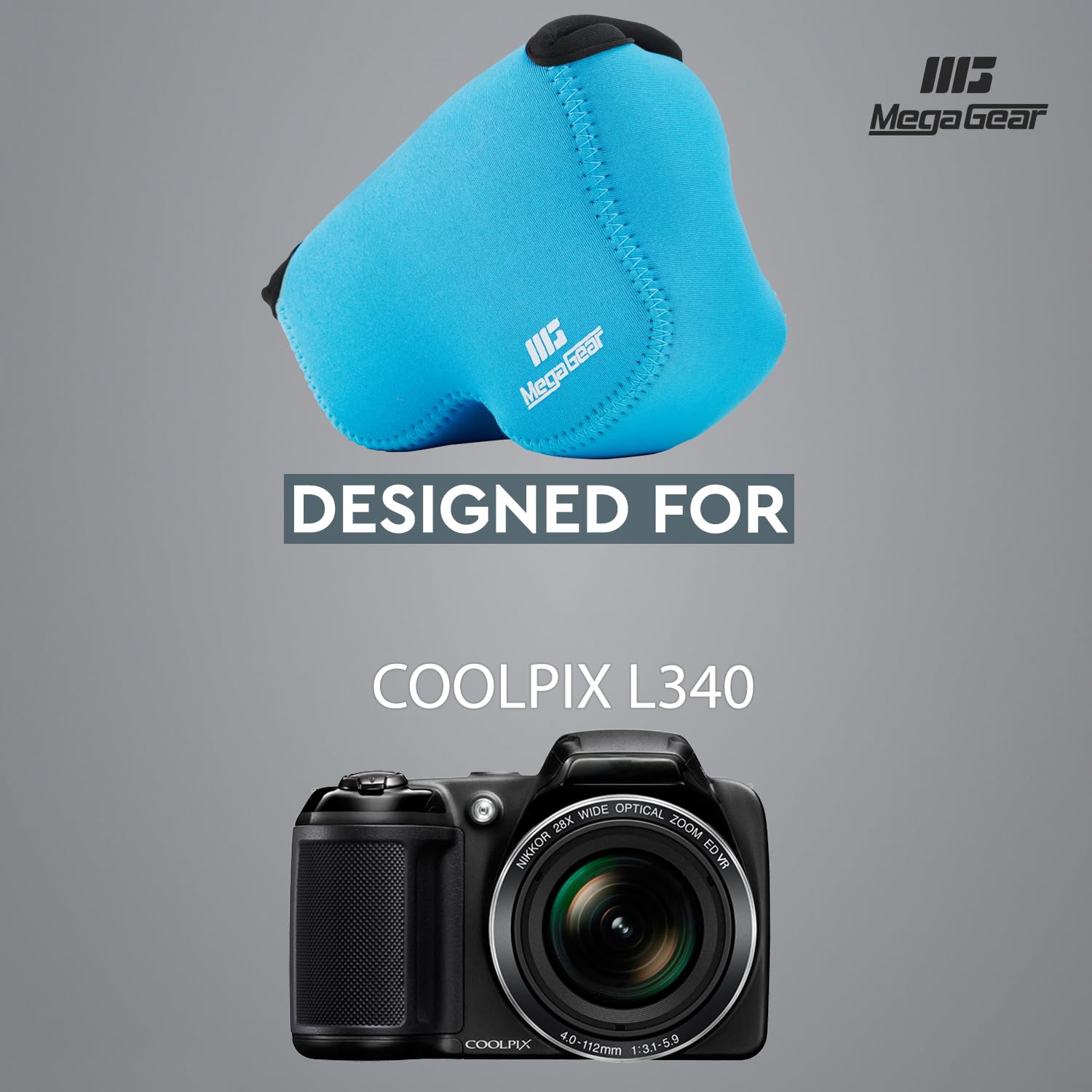 Amazon.com: MegaGear: Nikon Coolpix L340, L840, L32 Cases