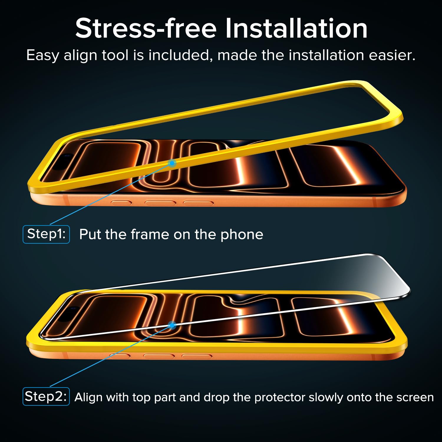 iVoler 2 Pezzi Pellicola Vetro Temperato per iPhone 17 Pro Max 6.9 Pollici, con Strumenti di Installazione, Pellicola Prottetiva Anti Graffio, Durezza 9H, HD Trasparente, Senza Bolle