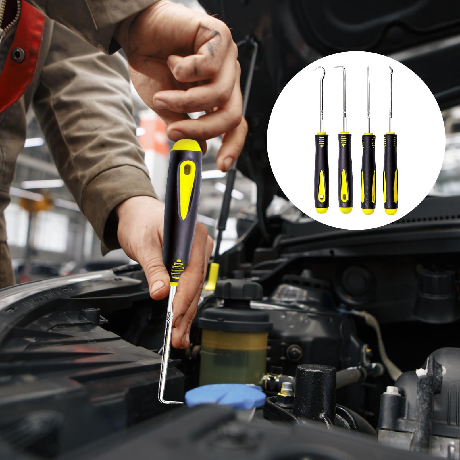 SourceTon - Kit De 8 Crochets Pour Détacher Les Tuyaux, Jeu De Crochets Et Pointes - Crochet De