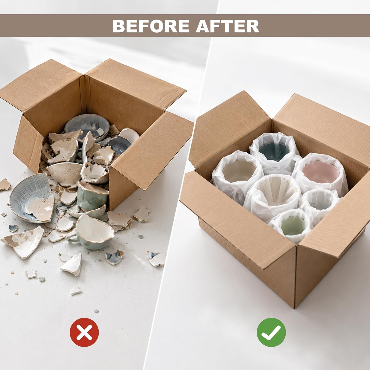 320 Pcs Dish Packing Supplies for Moving