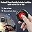 CallToU Caregiver Pager Alert Button Intercoms Wireless for Home for Seniors/Caregivers/Elderly/Patient/Pregnant/Home/Office 500FT Long Range, No Monthly Fee, Waterproof, Easy Install