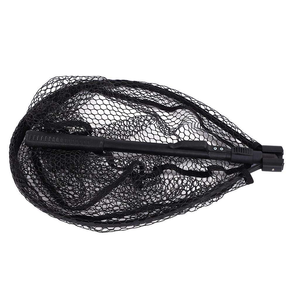 Guadino da Pesca Pieghevole con Manico Telescopico Portatile Leggero per Lago Fiume Mare Accessorio Pesca Ideale per Pescatore
