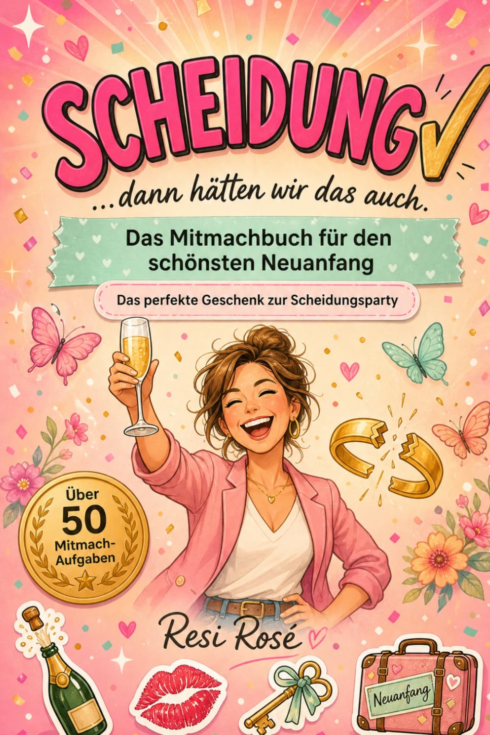 SCHEIDUNG - dann hätten wir das auch: Das Mitmachbuch für den schönsten Neuanfang - Das perfekte Geschenk zur Scheidungsparty