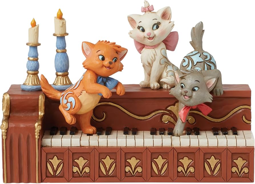 新品【Disney Traditions】おしゃれキャット キトゥンズピアノ Disney Traditions 6016349 Fashionable Cat Kiton Piano : Amazon.com