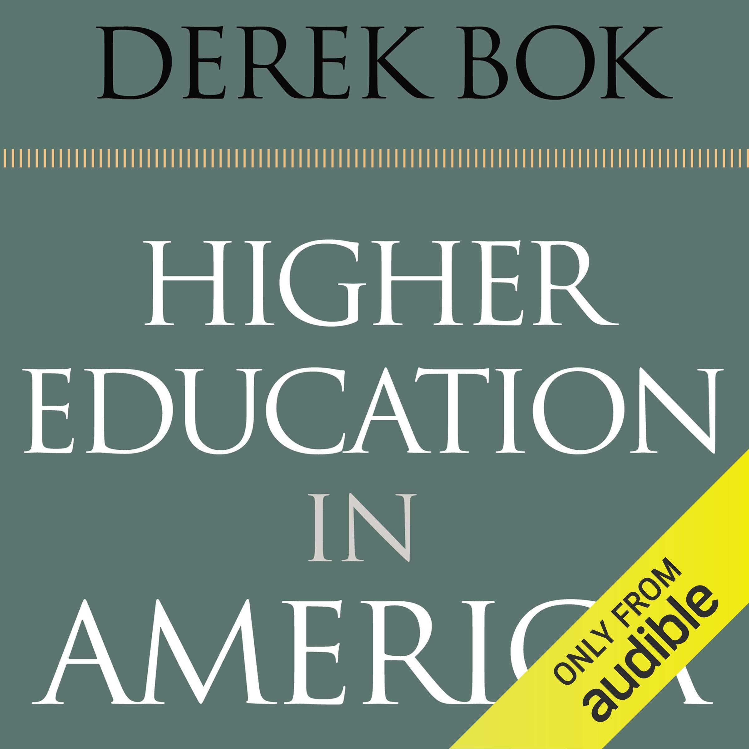 Cover art for Higher Education in America