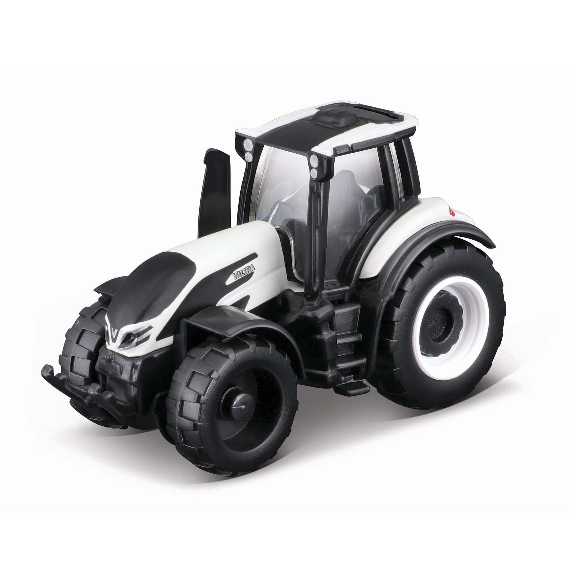 Maisto Mini Working Machines VALTRA M2/Q TRACTOR – 3” – Incredibly Detailed Die-Cast Replica Collectible Model, Grey