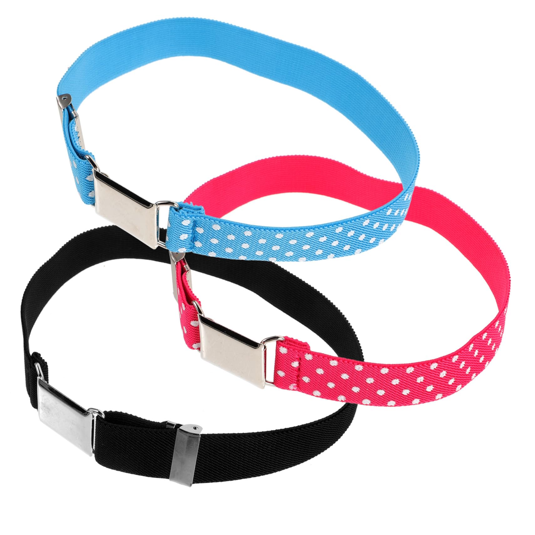 FRCOLOR 3pcs Belt Elastic Waist Belt for Boys Comfortable and Stylish for Dresses Pants Skirts Jeans for Day Birthdays Halloween
