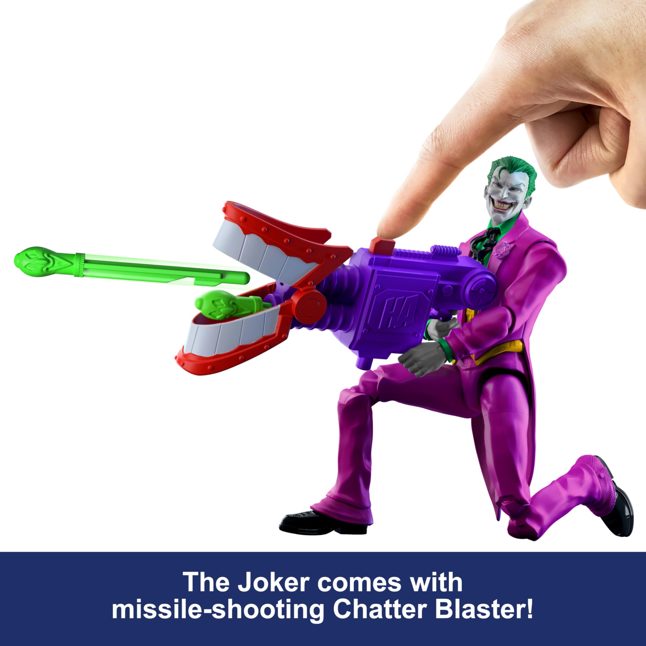 Mattel DC Premier 6.5 Inch Joker Action Figure, Series 1, Super