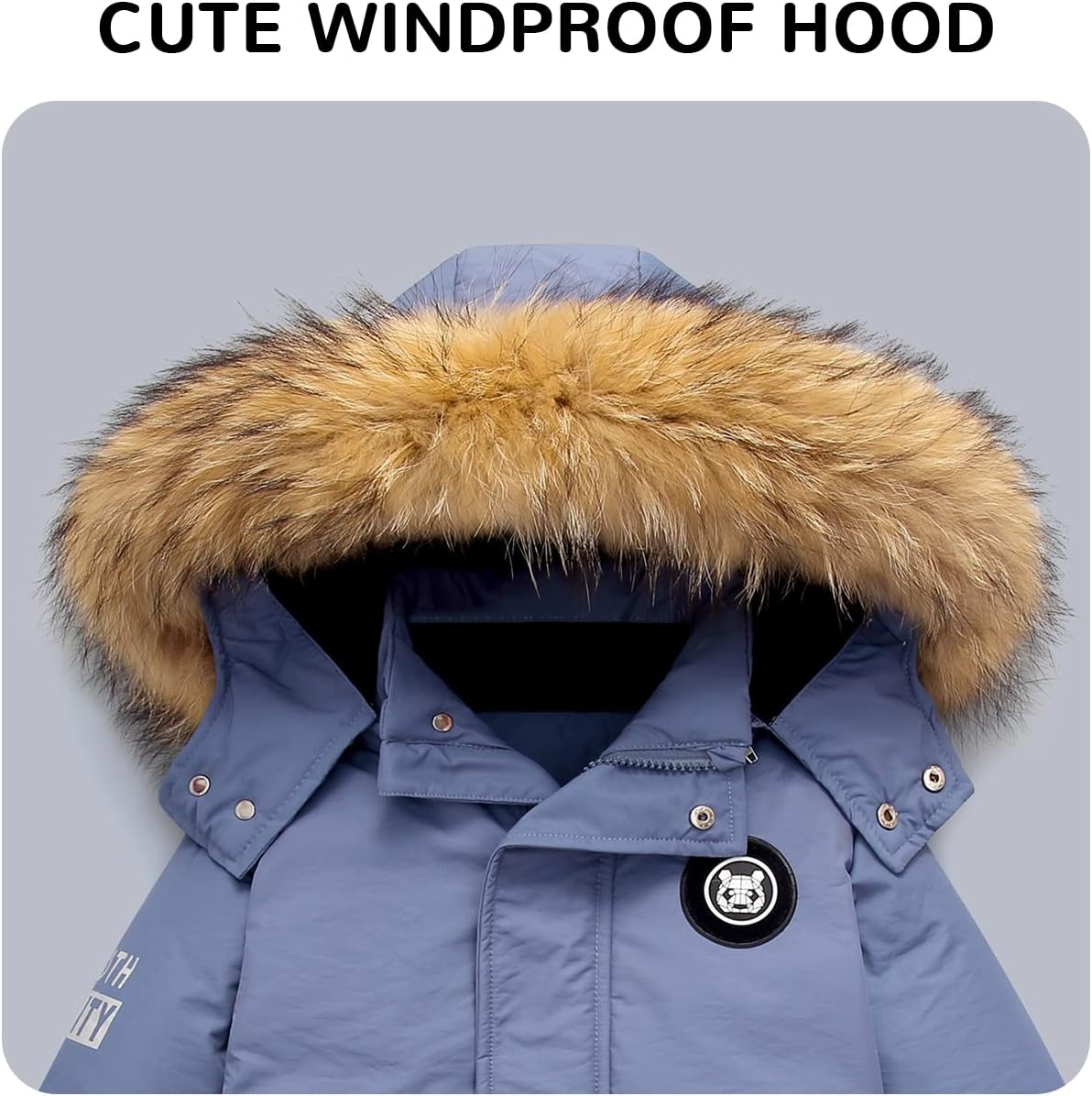 Boy Snow Pant And Jacket Toddler Girl Snowsuit Winter Clothes Snow Bib Kid Coat - Image 3