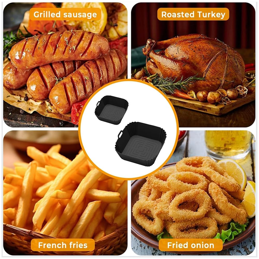 Funda Protectora De Silicona Para Ninja Crispi Air Fryer FN101EU - Anti-quemaduras, Verde Claro