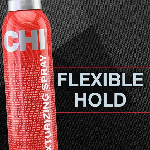 CHI Texturizing Hairspray, Volumizing Hairspray For Adding Buildable Texture & Body, Flexible Hold, Sulfate, Paraben, Cruelty-Free, 7 Oz