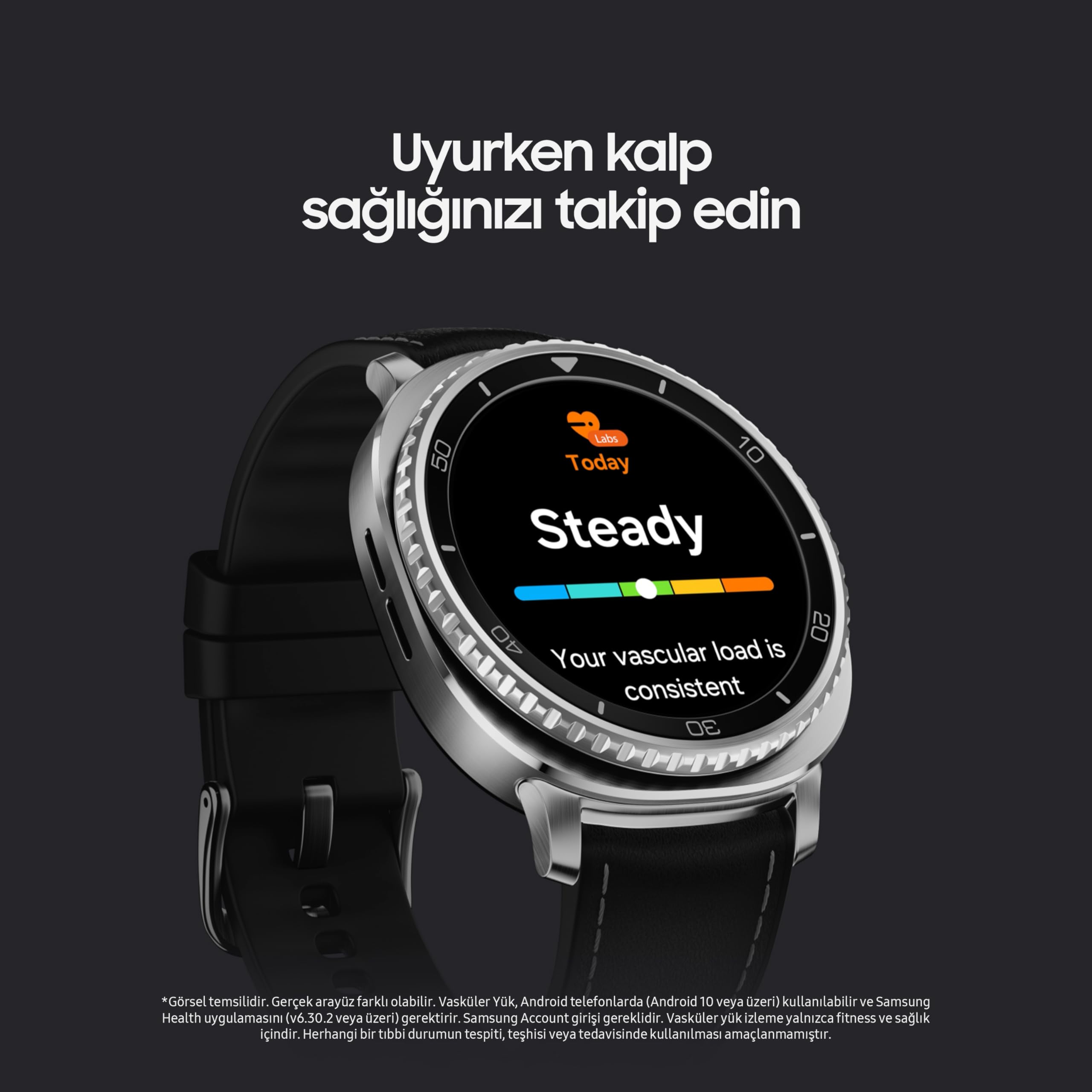 Samsung Galaxy Watch8 Classic Black, Bluetooth, 46mm Smart Watch (Samsung Turchia garantito)