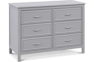 DaVinci Charlie 6-Drawer Double Dresser: Tall Sophistication for Storage