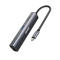 Anker Adattatore Hub USB C 5 in 1, Adattatore USB C con 4K USB C a HDMI