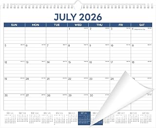 ZTX Calendar 2026-2027 July 2026 to December 2027 14.7"x11" | Wall Calendar 2026-2027 Monthly Planner Thick Paper for Teacher Home Office