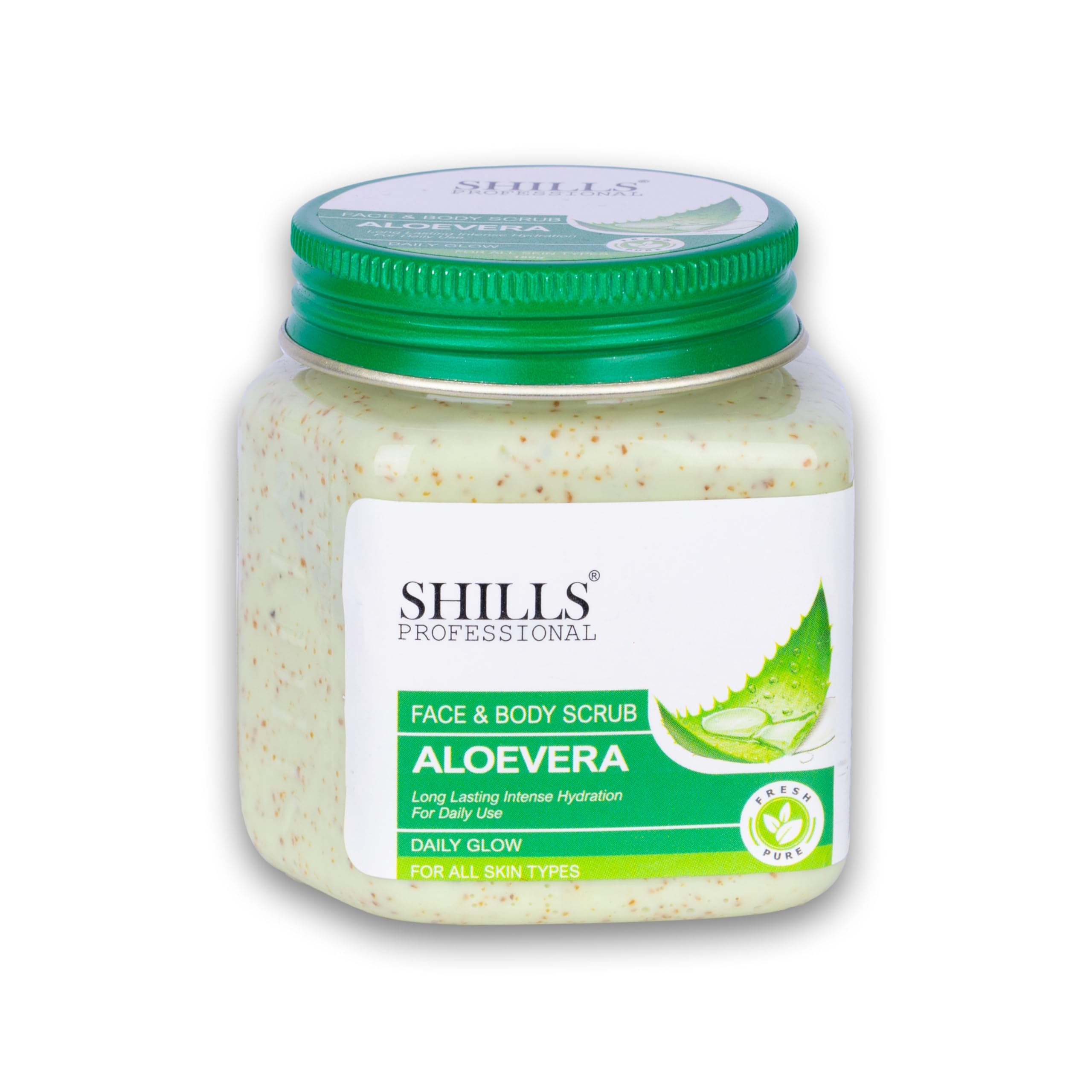 RATAVA Alovera Scrub Gel For Face & Body, All Skin Cleanser For Deep Exfoliation Dead Skin Remover Scrub Blackhead Remover For Women & Girls 1pc