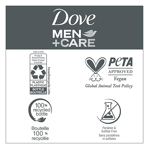 Miniatura 7 de Dove Men+Care Champú 2 en 1 + acondicionador Pure Fresh Orange & Sage para un cabello fuerte y saludable, con vitamina C y complejo mineral, 17.5