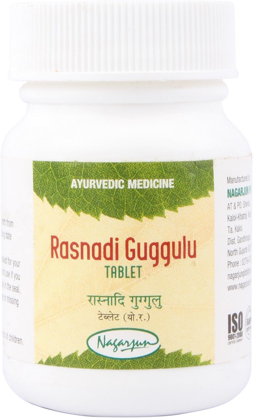 Nagarjun Herbal Care Rasnadi Guggulu - 60 Tablets