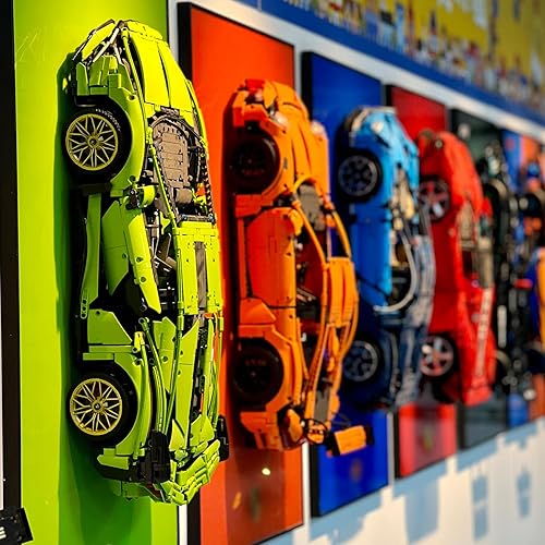 Miniatura 9 de iLuane Tablero de pantalla para Lego Technic 42115 Lamborghini Sián FKP 37 paquete con tablero iLuane Display para Lego Technic Peugeot 9X8 42156