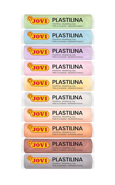 Foto 4 de 5 de Jovi - Plastilina KAWAII, 10 barritas de 15 gr en colores pastel