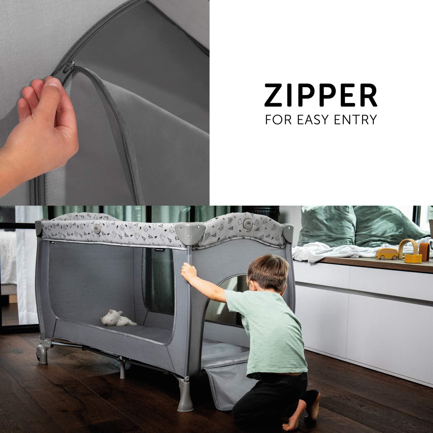 Hauck Travel Cot Set Sleep N Play Center / for Babys and Toddlers from