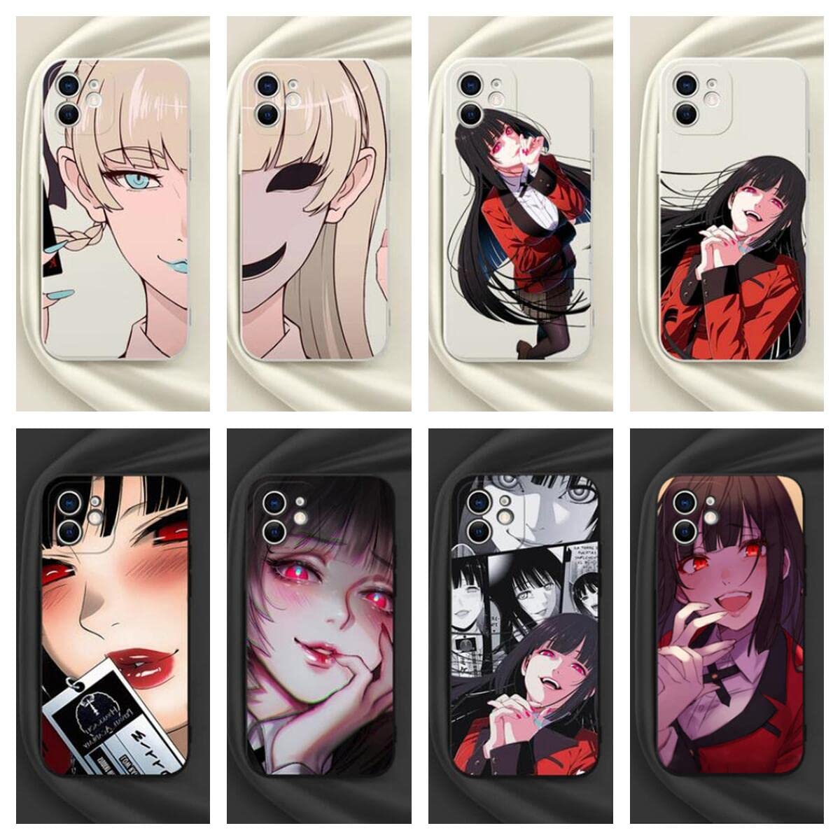 Amazon.co.jp: LIULA 賭ケグルイ スマホケース 携帯ケース iphone13