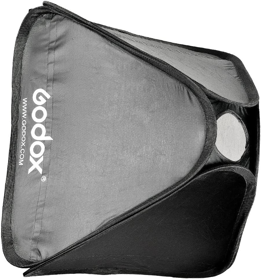 Miniatura 5 de Godox Kit de bolsa de softbox de 19.7 in x 19.7 in para flash de cámara de fotografía de estudio, compatible con montaje Bowens Elinchrom (19.6" x