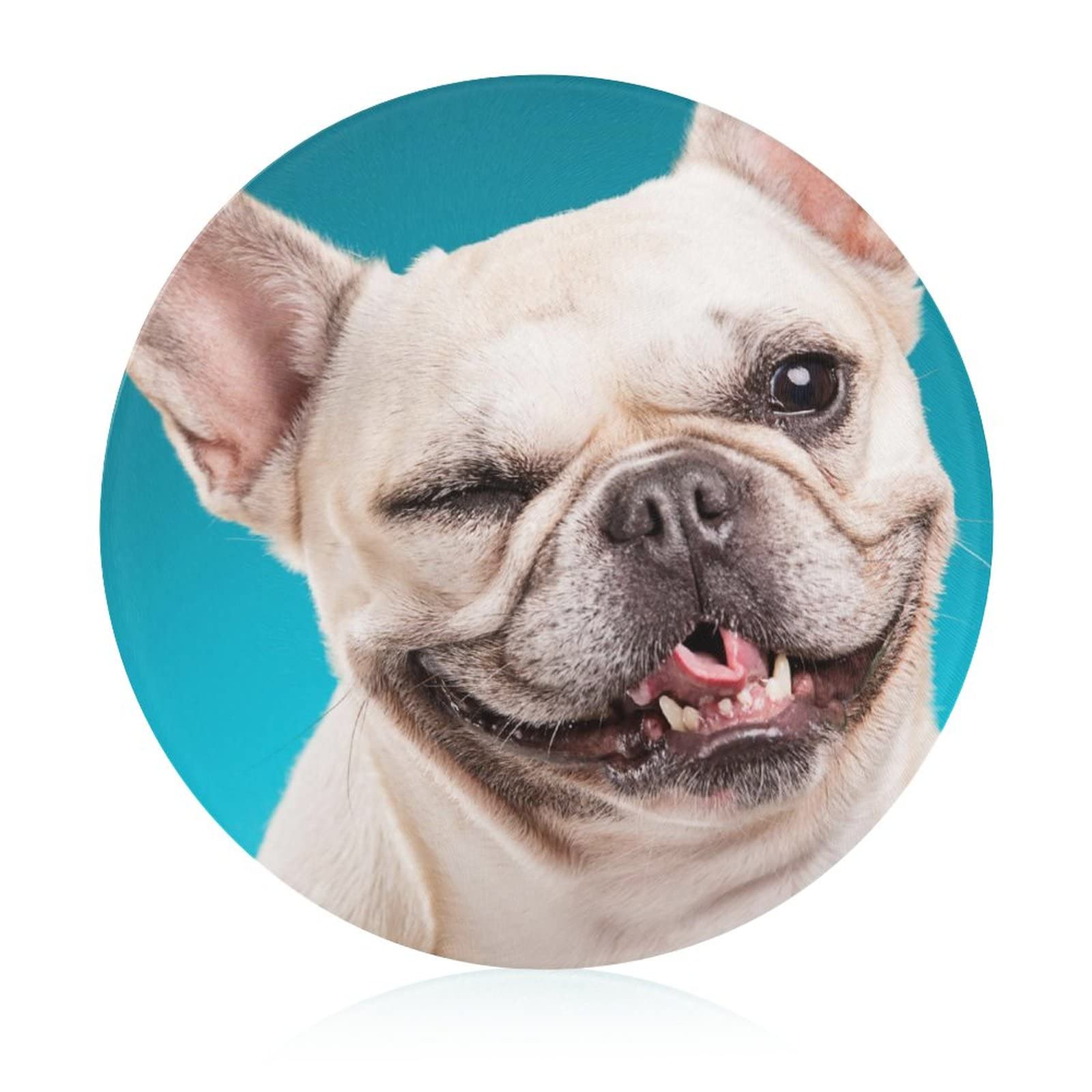 Planche en verre trempé bouledogue anti-rayures et antidérapante